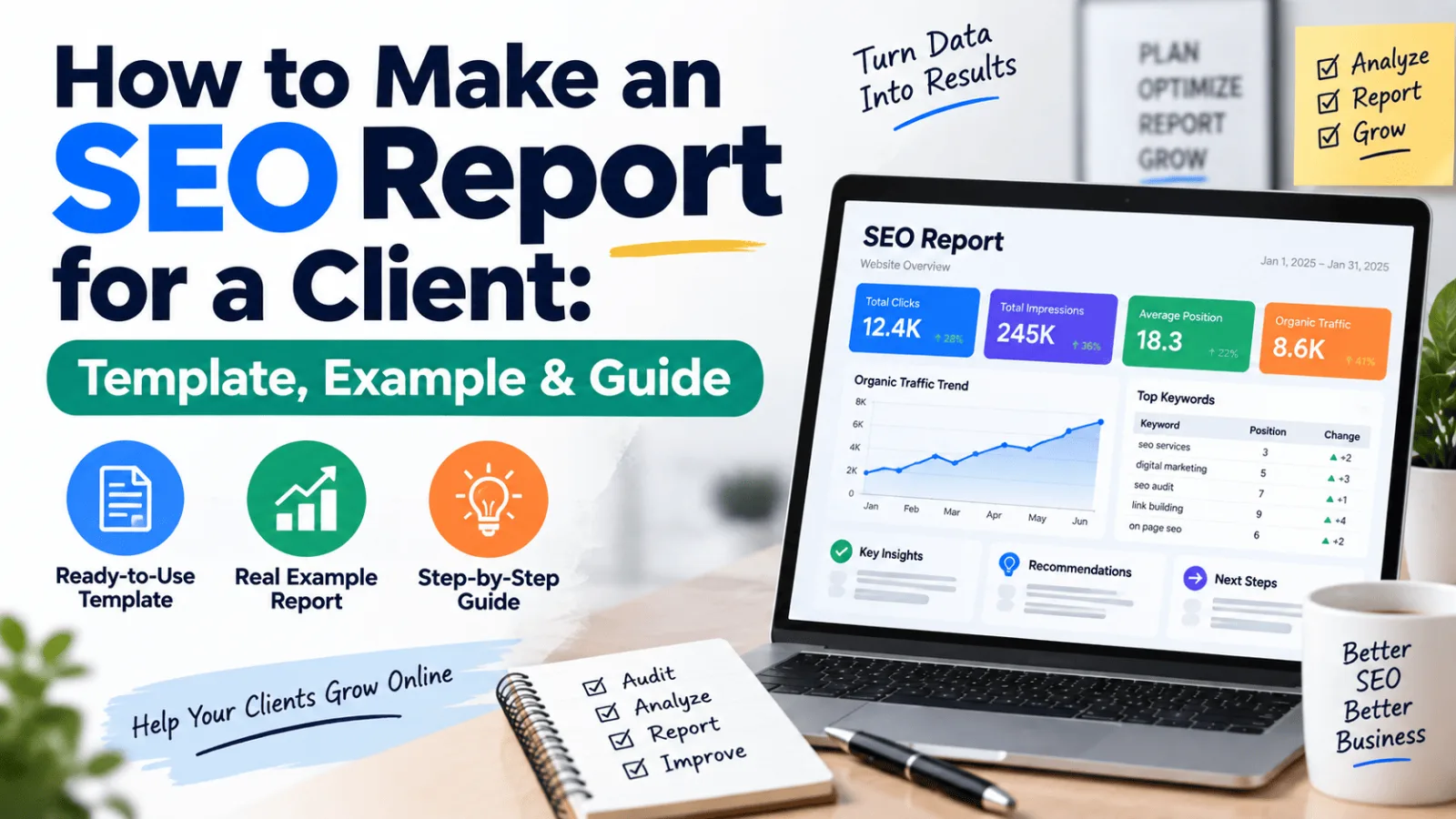 How to Make an SEO Report for a Client